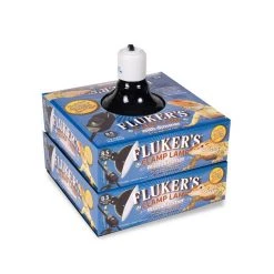 Fluker's Clamp Lamp with Dimmer, 8.5-in