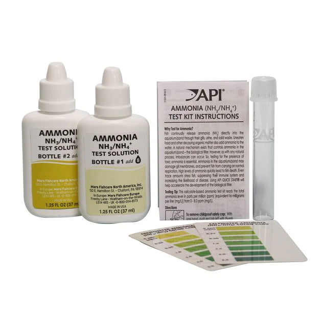 API Ammonia Freshwater & Saltwater Aquarium Test Kit 3 API Ammonia Freshwater & Saltwater Aquarium Test Kit - Image 3