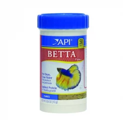 API Betta Flakes Fish Food, 0.36-oz bottle