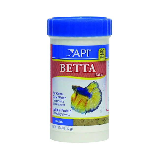 API Betta Flakes Fish Food, 0.36-oz bottle 1 API Betta Flakes Fish Food, 0.36-oz bottle
