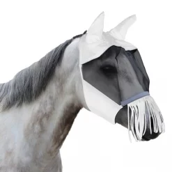 Derby Originals Horse Fly Mask, White, Large