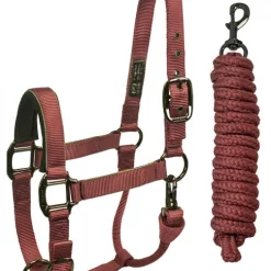 Derby Originals Blackout Stable & Breakaway Reflective Safety Horse Halter & Lead