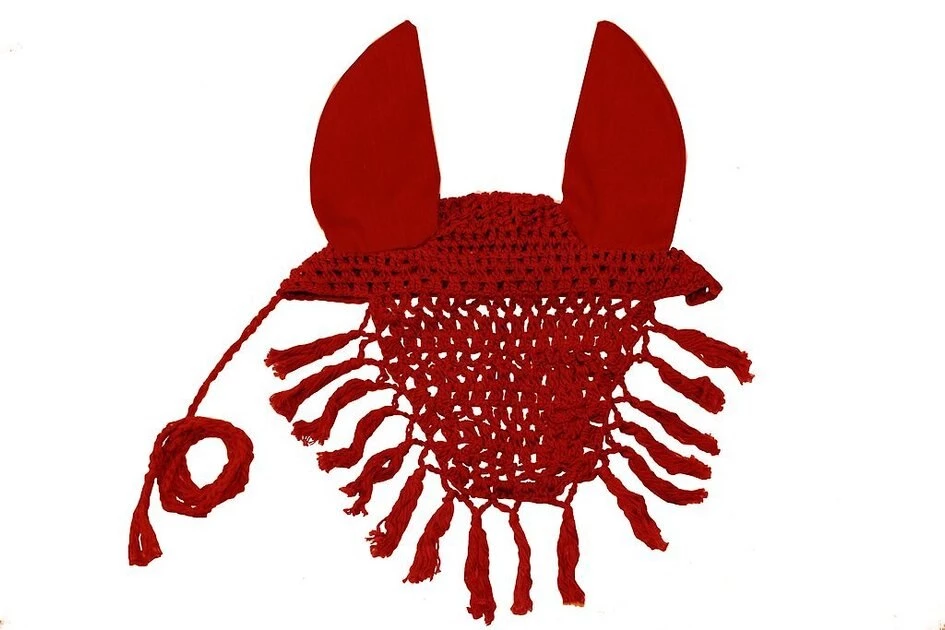 Derby Originals Horse Fly Veil & Ear Net, Full Horse 1 Derby Originals Horse Fly Veil & Ear Net, Full Horse