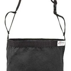 Derby Originals Leather Vented Heavy Duty Duck Canvas Horse Feed Bag, Black