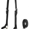 Derby Originals Premium Show Spotted Flat Leather Cattle Show Halter & Chain Lead