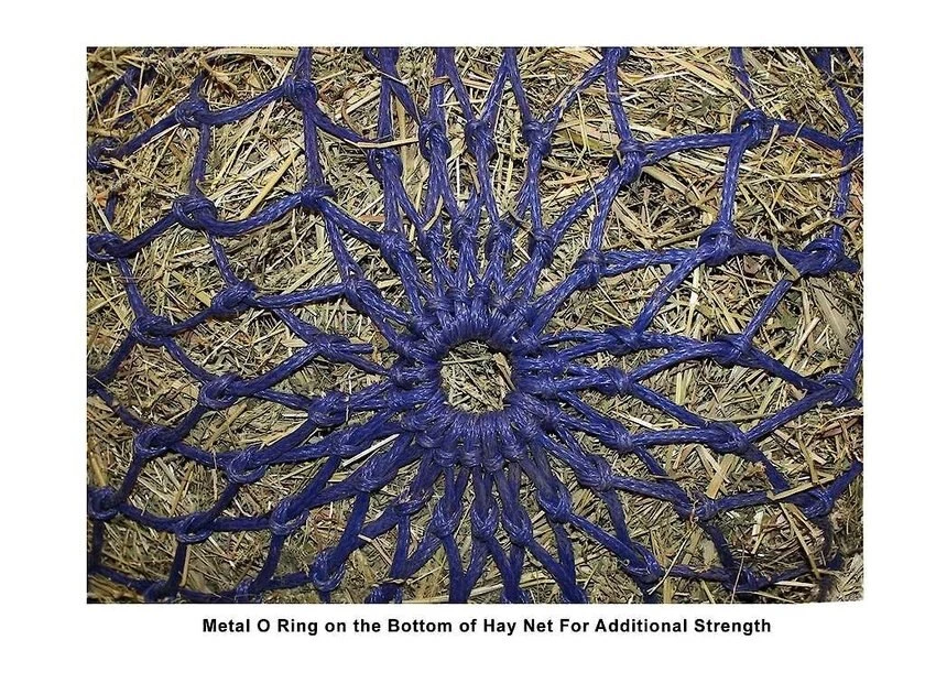 Derby Originals Quik-Fil 48” Slow Feed Poly Rope Hanging Horse Hay Net 2 Derby Originals Quik-Fil 48” Slow Feed Poly Rope Hanging Horse Hay Net - Image 2