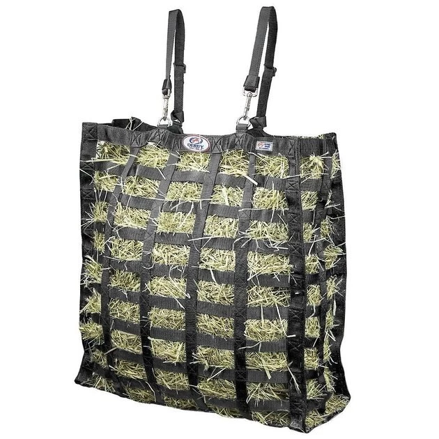 Derby Originals Supreme Patented Four-Sided Slow Feed Horse Hay Bag 1 Derby Originals Supreme Patented Four-Sided Slow Feed Horse Hay Bag