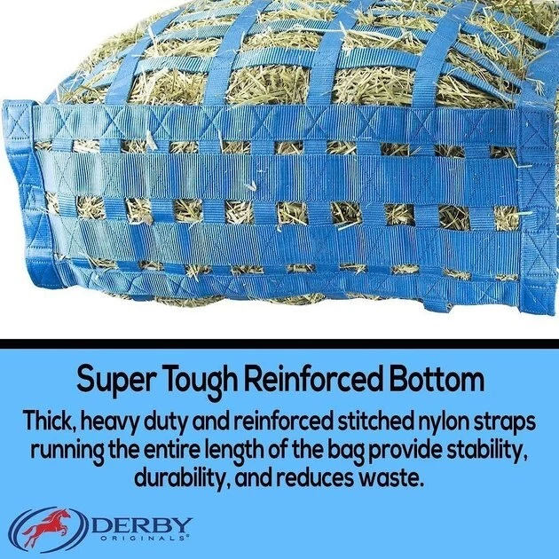 Derby Originals Supreme Patented Four-Sided Slow Feed Horse Hay Bag 2 Derby Originals Supreme Patented Four-Sided Slow Feed Horse Hay Bag - Image 2