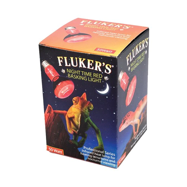 Fluker's Night Time Red Reptile Basking Light 1 Fluker's Night Time Red Reptile Basking Light