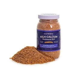 Fluker's Hi Calcium Mealworm Diet Reptile Food