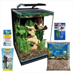 Marineland||Tetra||Pure Water Pebbles||API||Zoo Med Fish Starter Kit - Marineland Portrait Blade Light Aquarium Kit, 5-gal + 4 other items