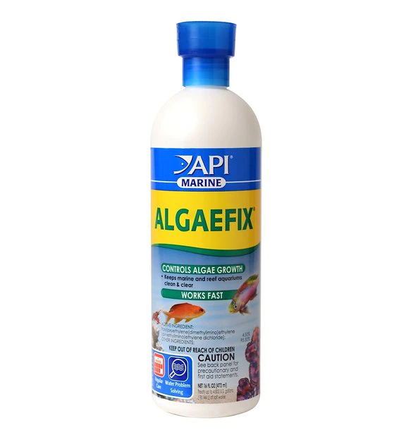 API Marine ALGAEFIX Algae Control 16-oz bottle 1 API Marine ALGAEFIX Algae Control 16-oz bottle