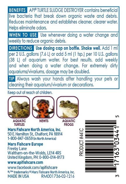 API Turtle Sludge Destroyer Aquarium Cleaner 2 API Turtle Sludge Destroyer Aquarium Cleaner - Image 2