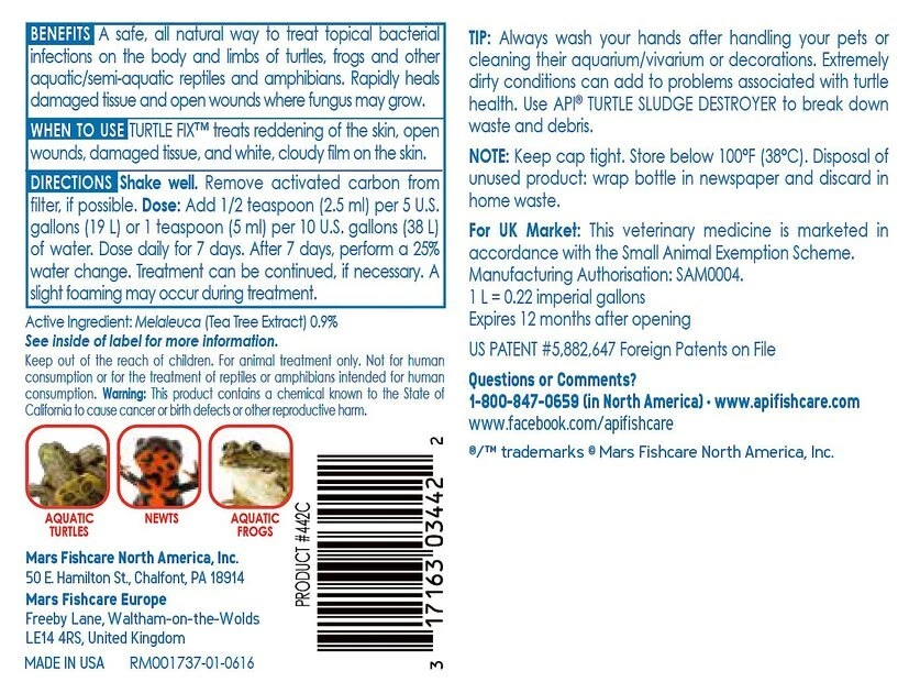 API Turtle Fix Antibacterial Treatment 2 API Turtle Fix Antibacterial Treatment - Image 2