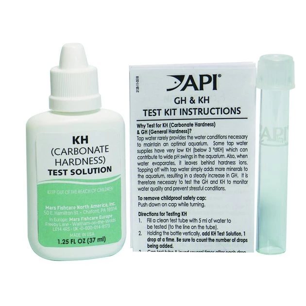 API KH Carbonate Hardness Fresh & Salt Water Aquarium Test Kit 4 API KH Carbonate Hardness Fresh & Salt Water Aquarium Test Kit - Image 4