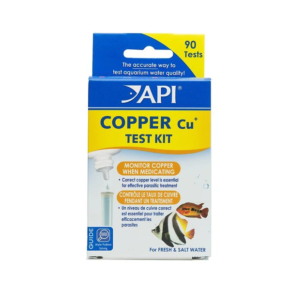 API Copper Cu+ Freshwater & Saltwater Aquarium Test Kit 1 API Copper Cu+ Freshwater & Saltwater Aquarium Test Kit
