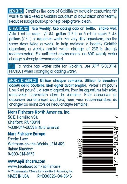 API Goldfish Aquarium Cleaner 2 API Goldfish Aquarium Cleaner - Image 2