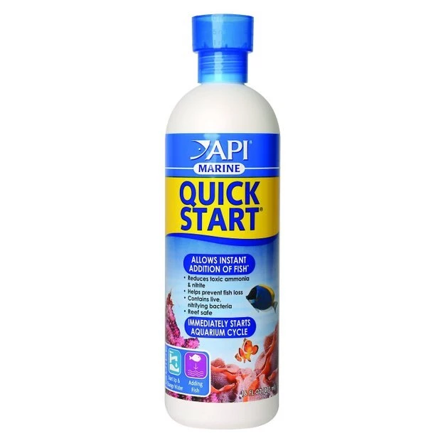 API Marine Quick Start Aquarium Water Conditioner 1 API Marine Quick Start Aquarium Water Conditioner
