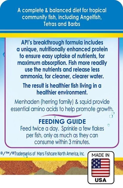 API Flakes Tropical Fish Food 2 API Flakes Tropical Fish Food - Image 2