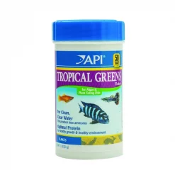 API Tropical Greens Flakes Algae & Plant Eating Fish Food