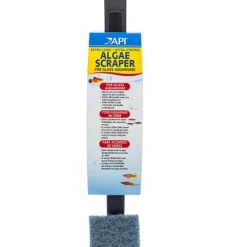 API Extra Long Algae Scraper for Glass Aquariums