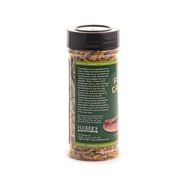 Fluker's Freeze-Dried Grasshoppers Reptile Treats 4 Fluker's Freeze-Dried Grasshoppers Reptile Treats - Image 4