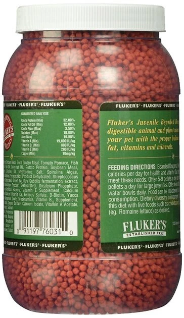 Fluker's Juvenile Bearded Dragon Diet Reptile Food 3 Fluker's Juvenile Bearded Dragon Diet Reptile Food - Image 3