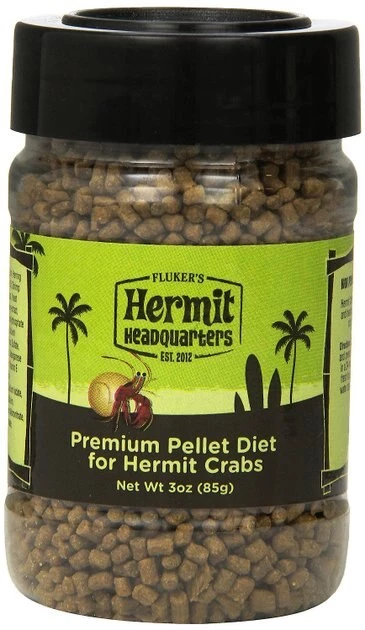 Fluker's Premium Pellet Diet Hermit Crab Food 1 Fluker's Premium Pellet Diet Hermit Crab Food