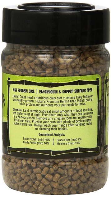 Fluker's Premium Pellet Diet Hermit Crab Food 2 Fluker's Premium Pellet Diet Hermit Crab Food - Image 2
