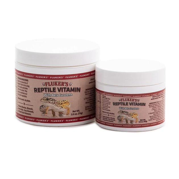 Fluker's Reptile Vitamin with Beta Carotene Reptile Supplement 5 Fluker's Reptile Vitamin with Beta Carotene Reptile Supplement - Image 5